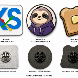 Collector Pin Badge Set